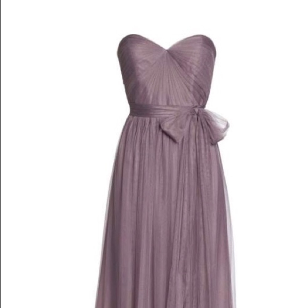 BHLDN Jenny Yoo Convertible Tulle Column Dress